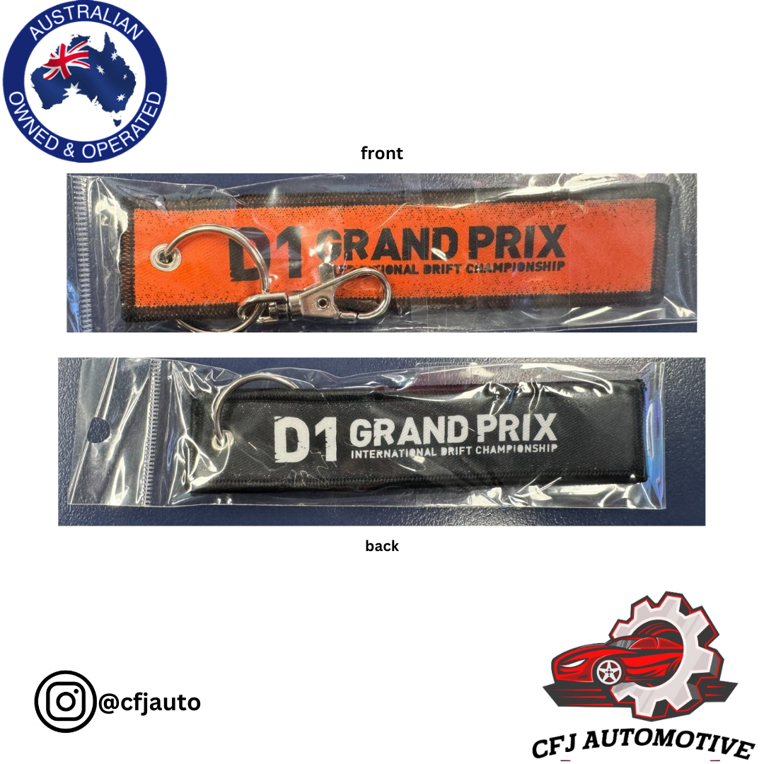 D1 GRAND PRIX INTERNATIONAL DRIFT CHAMPIONSHIP KEYCHAIN FROM JAPAN