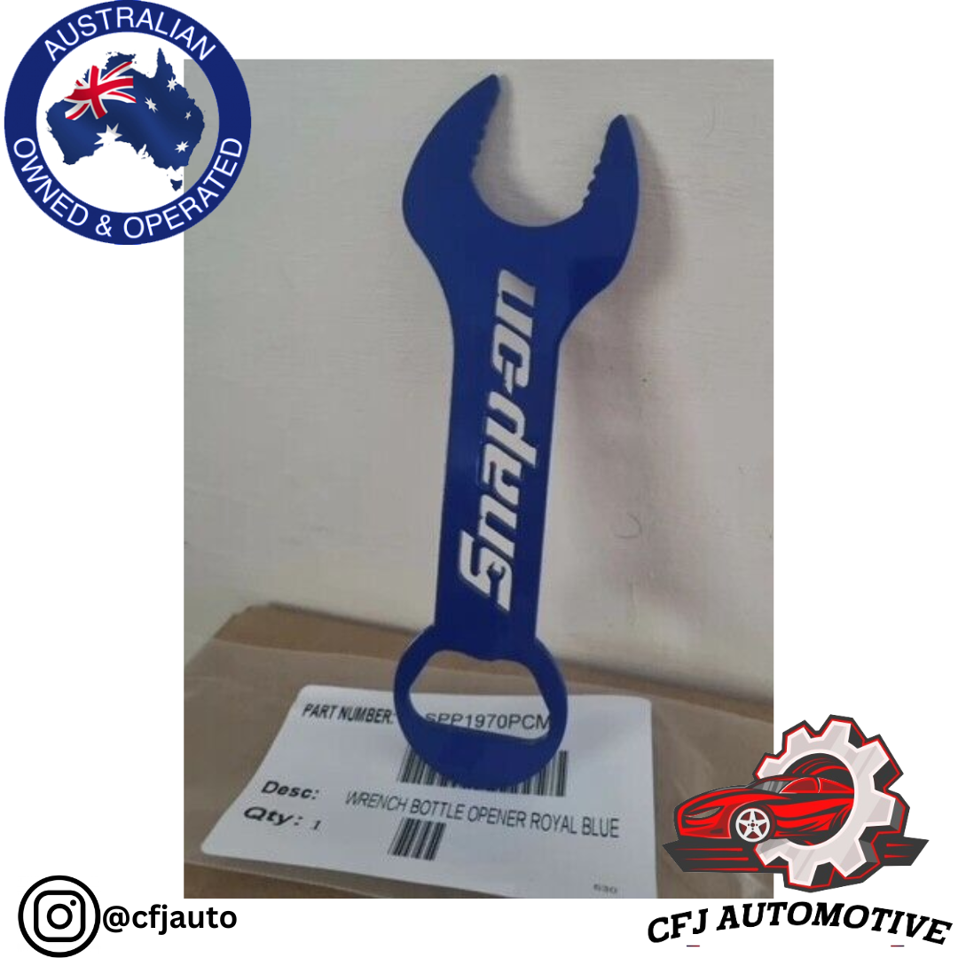 Snap-On Spanner Bottle Opener Wrench Royal Blue Official SnapOn Item SPP1970PCM