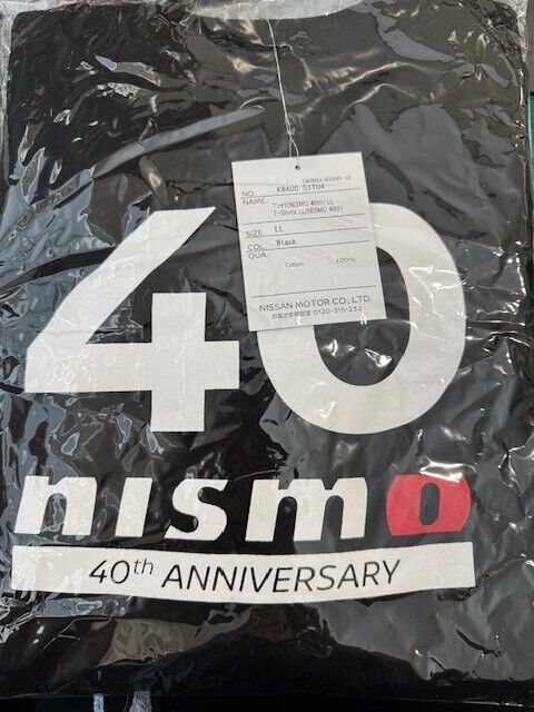 Genuine Nissan Nismo 40th Anniversary T-Shirt Unisex TShirt Limited Edition GTR