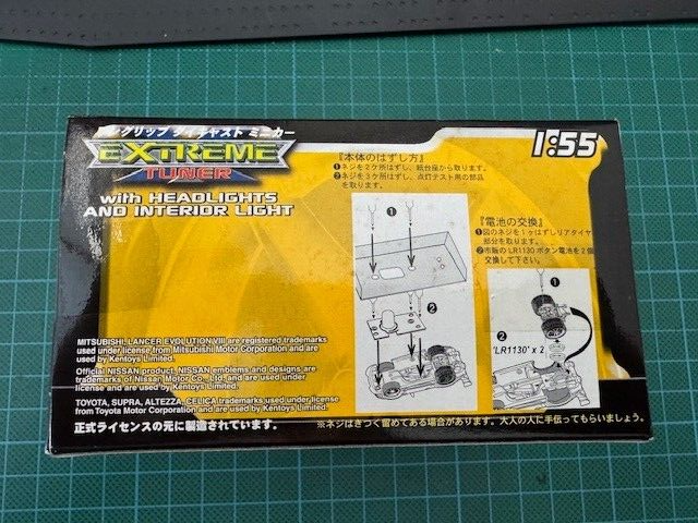 1:55 Scale Extreme Tuner Doyusha Diecast Mitsubishi EVO Model Car HKS Mines