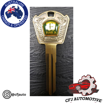 JDM Mazda Familia Blank Key Rare Find From Japan R100 GTX UnCut M326