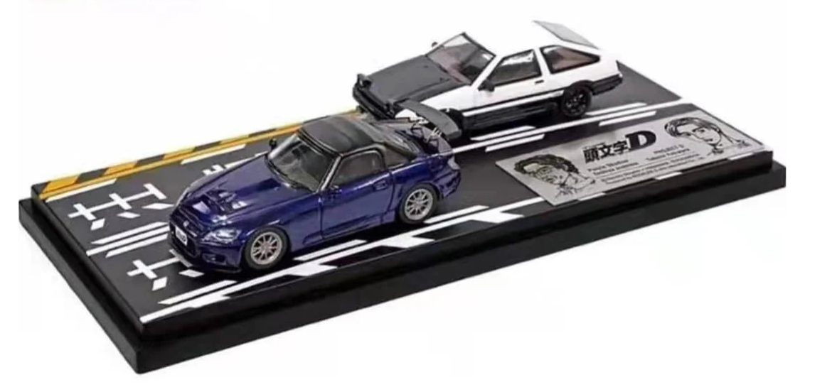 Modeler Initial D Set Volume 7 Toshiya Shiroshima S2000 VS Akumi Fujiwara Trueno