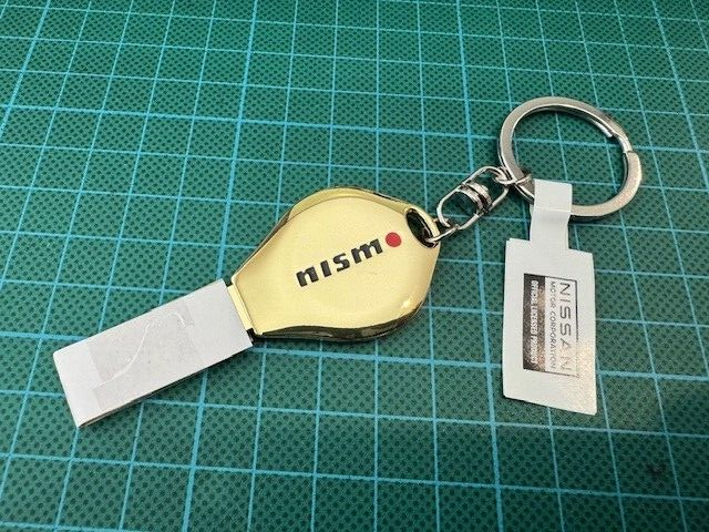 Nissan Skyline NISMO GTR KeyRing R32 R33 Blank Key Ring GT-R Novelty Key Holder
