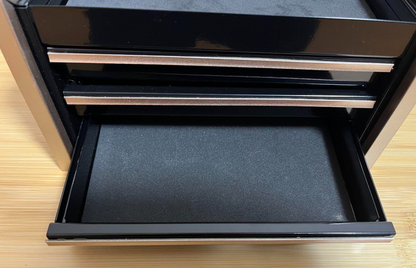 Rare Snap-on 100th Anniversary Miniature Tool Box Micro Top Chest Black Gold