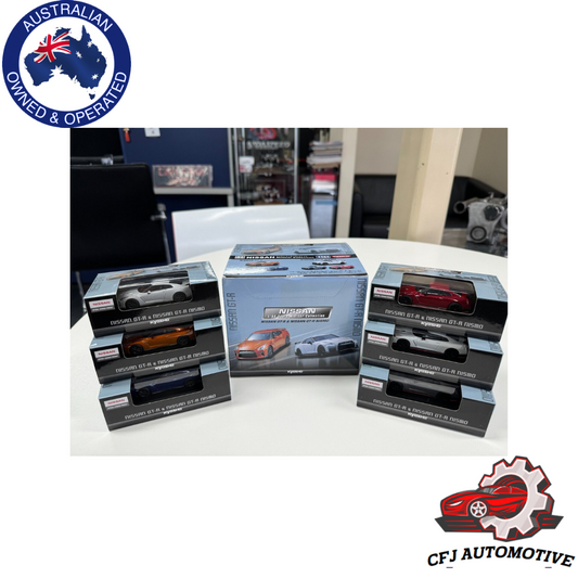 KYOSHO NISSAN 1:64 Set 6 Collector Edition Nissan Skyline R35 GTR Nismo Rare