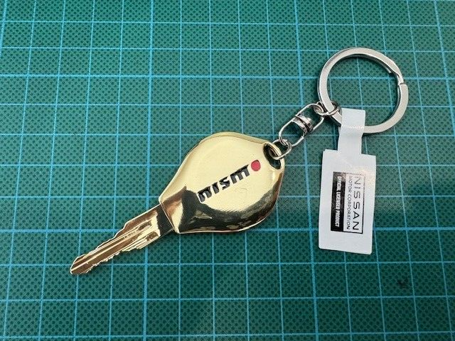 Nissan Skyline NISMO GTR KeyRing R32 R33 Blank Key Ring GT-R Novelty Key Holder