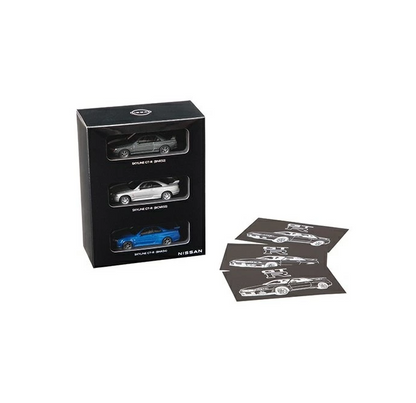 Nissan Collection SKYLINE GTR 1:64 Scale Diecast Model Car R32 R33 R34 Kyosho