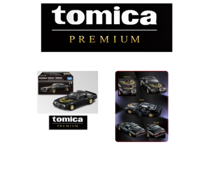 Tomica Premium Pontiac Firebird No. 21 Diecast Model Car Takara Tomy 1:67 Scale