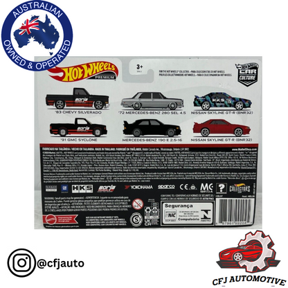 Hot Wheels Premium Larry Chen Nissan Skyline GT-R BNR32 Car Culture HKS 1:64