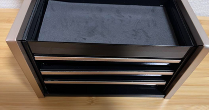 Rare Snap-on 100th Anniversary Miniature Tool Box Micro Top Chest Black Gold