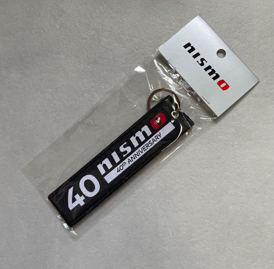 Genuine Nissan Nismo 40th Anniversary Key Tag Key Holder Key Ring