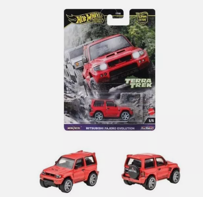 NEW 2024 Hot Wheels Car Culture MITSUBISHI PAJERO EVOLUTION TERRA TREK Series