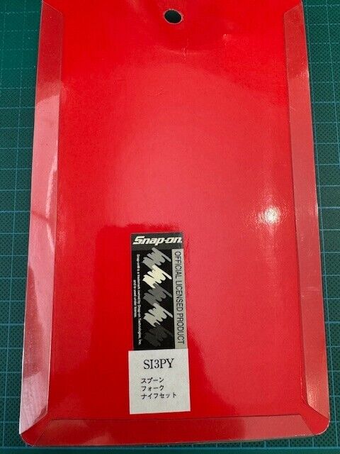 Genuine Snap-On Tools Fork Spoon Knife Cutlery Set SI3PY Snap On Collectable