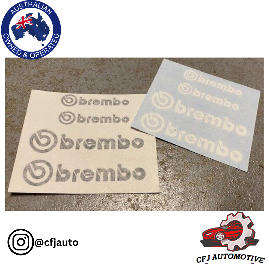 Brembo Caliper Stickers For Mitsubishi Evolution CT9A CP9A EVO 7 8 9