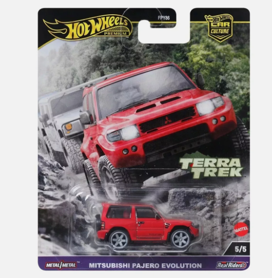 NEW 2024 Hot Wheels Car Culture MITSUBISHI PAJERO EVOLUTION TERRA TREK Series