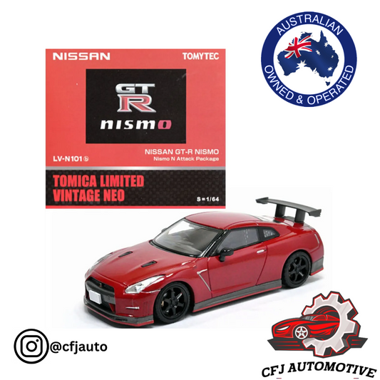 Tomica Limited Vintage NEO LV-N101b NISSAN GT-R R35 NISMO N Attack Package 1/64