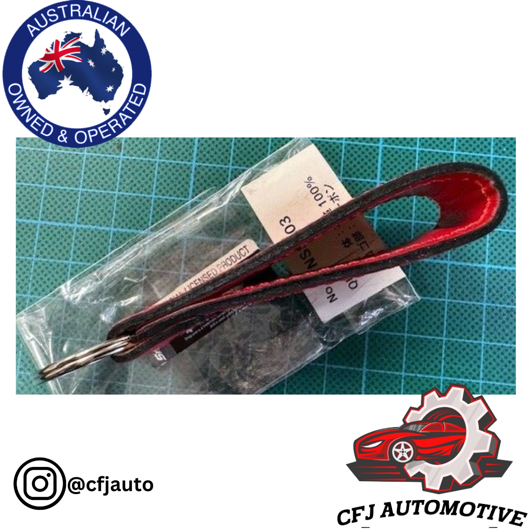Snap-On Carbon Fiber Key Chain Red Key Ring Official Licensed Product