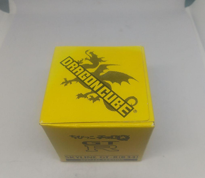 Rare Takara Chibikko Choro Q GTR Nissan Skyline Dragon Cube Special Version
