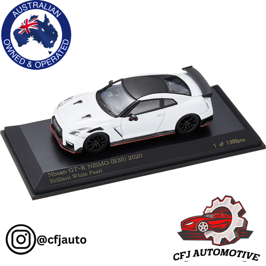 Hikoseven CARNEL CN640027 Nissan GT-R NISMO (R35) 2020 Brilliant White Pearl