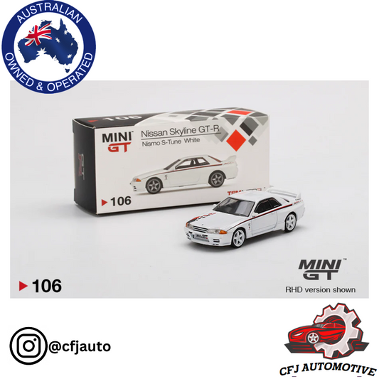 MiniGT - Nissan Skyline GT-R (R32) Nismo S-Tune White