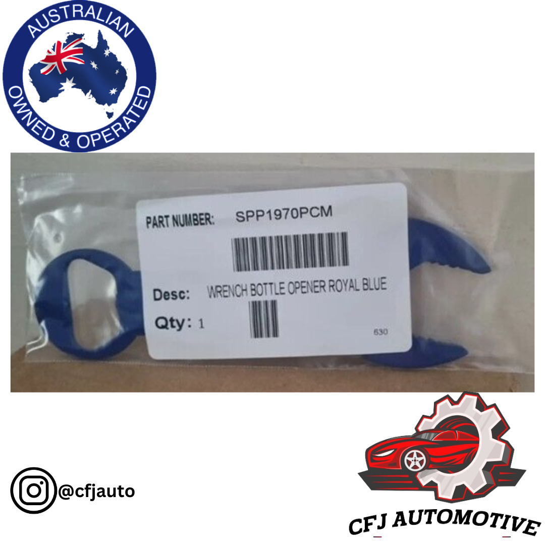 Snap-On Spanner Bottle Opener Wrench Royal Blue Official SnapOn Item SPP1970PCM