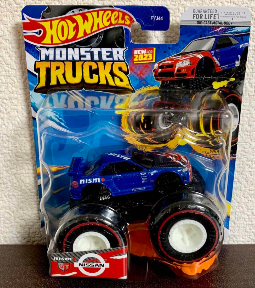 Mattel Hot Wheels Premium Car Culture Monster Truck Nissan Skyline GTR R34 Rare
