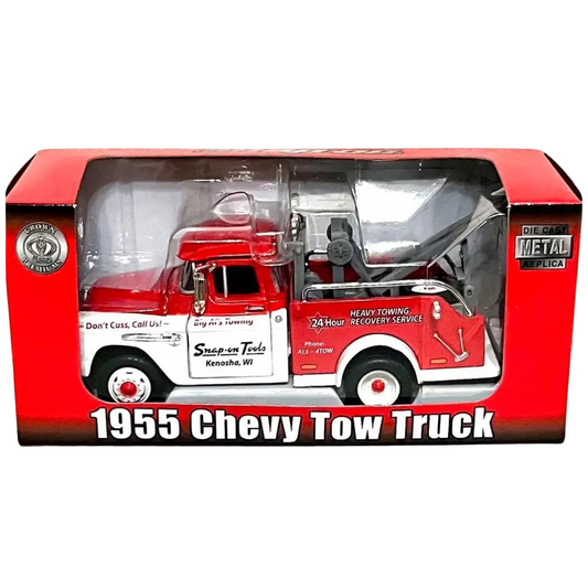 SNAP-ON 1955 CHEVY TOW TRUCK DIECAST MODEL CAR 1:32 SCALE MODEL