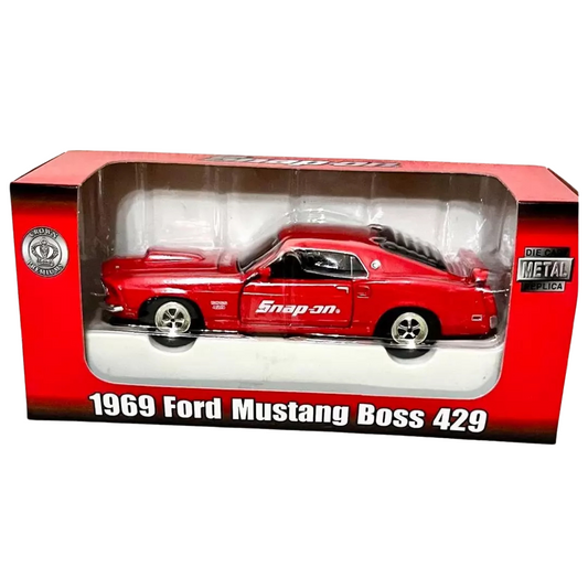 SNAP-ON TOOLS 1969 FORD MUSTANG BOSS 429 1:32 SCALE DIECAST MODEL CAR