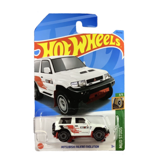 Hot Wheels MITSUBISHI PAJERO EVOLUTION - 1st Edition Dakar Version