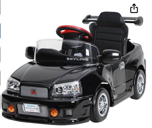 Nissan Skyline R34 GTR Kids Car Mizutani Pedal Car
