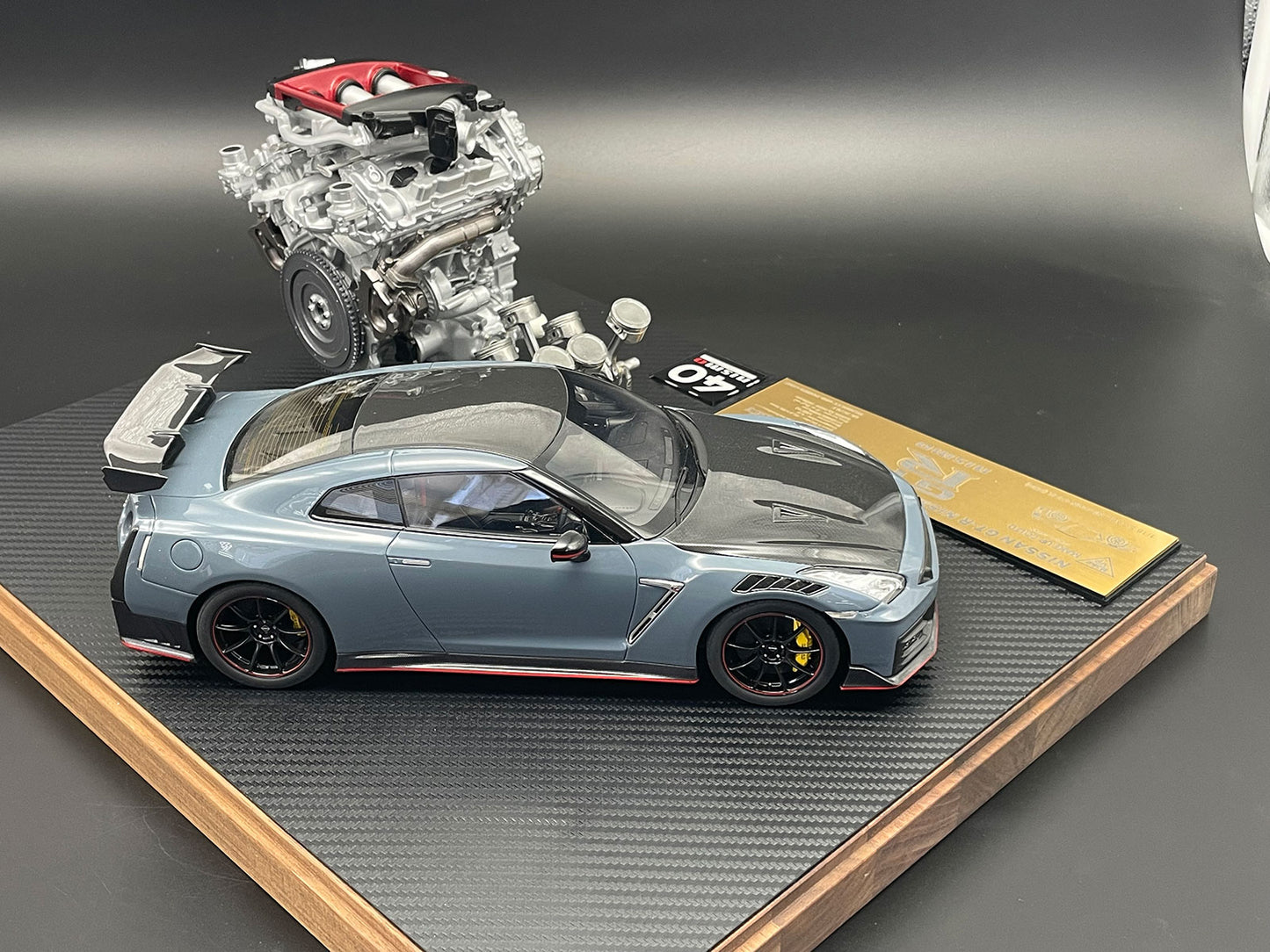 40th Anniversary Nissan GTR Nismo R35 1:18 Diecast Model