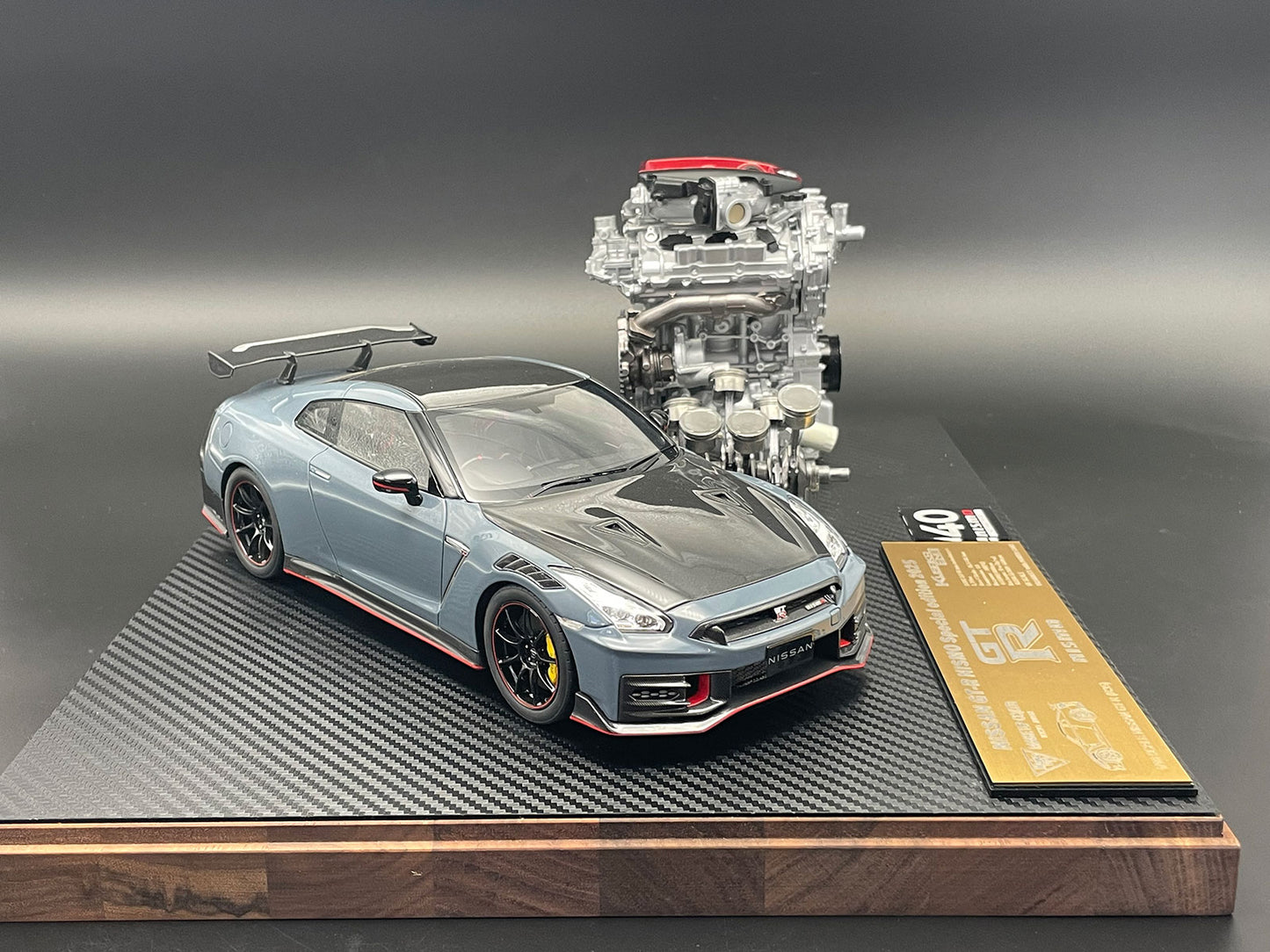 40th Anniversary Nissan GTR Nismo R35 1:18 Diecast Model